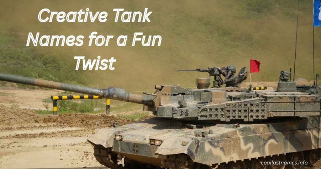 Creative Tank Names for a Fun Twist