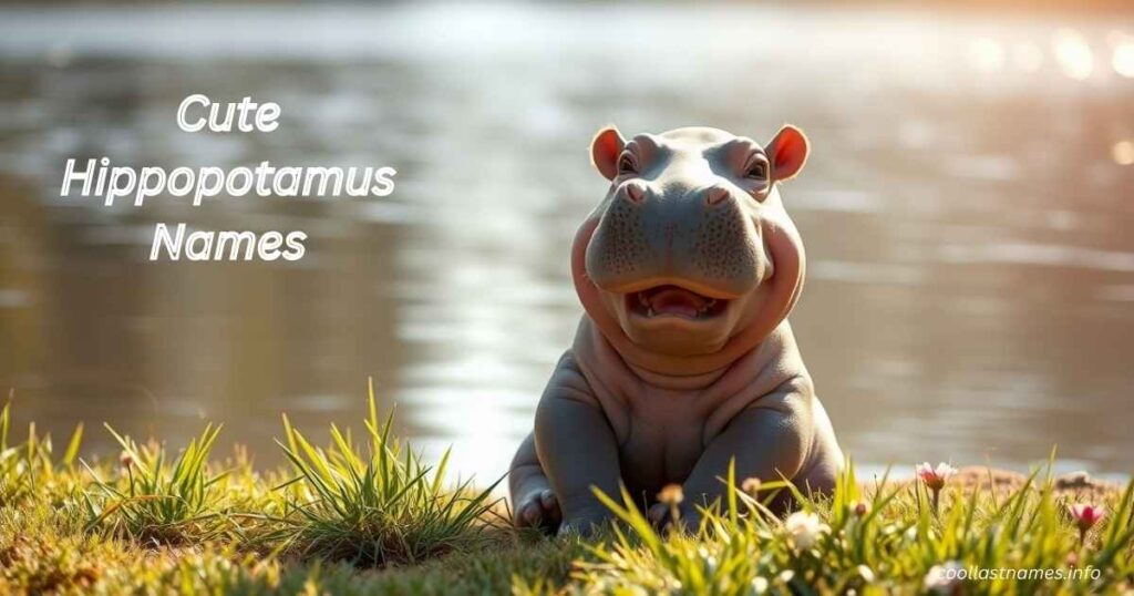 Cute Hippopotamus Names
