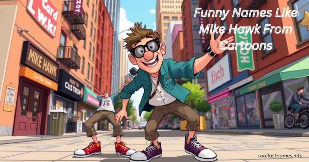 Funny Names Like Mike Hawk From Cartoons