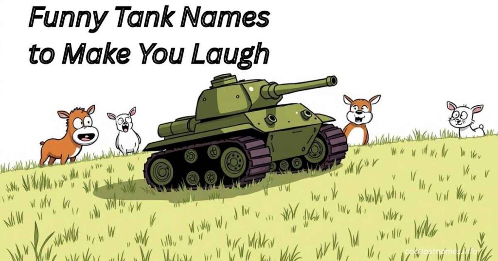 Funny Tank Names to Make You Laugh