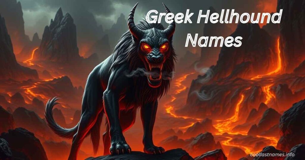 Greek Hellhound Names