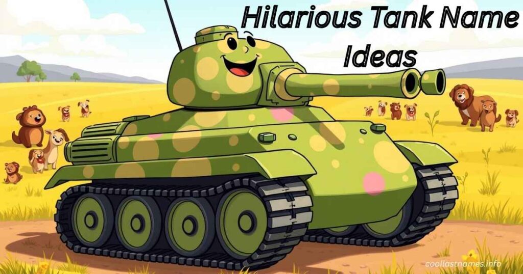 Hilarious Tank Name Ideas