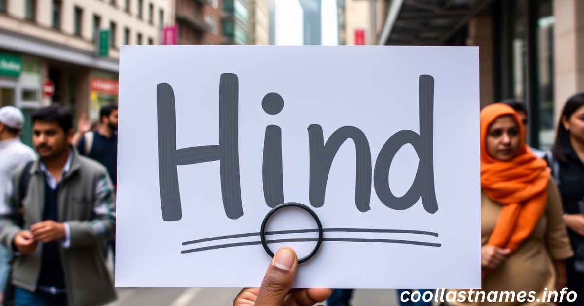 Hind meaning