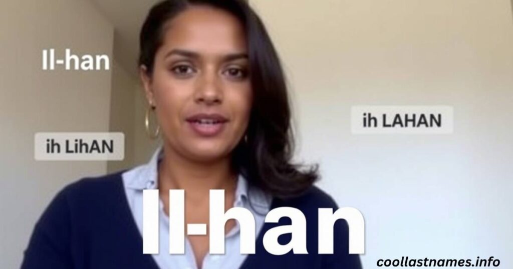 How to pronounce Ilhan:
