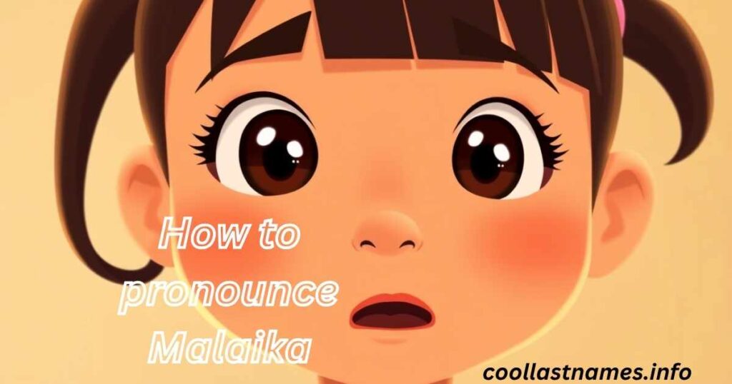 How to pronounce Malaika