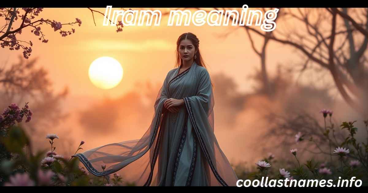 Iram meaning