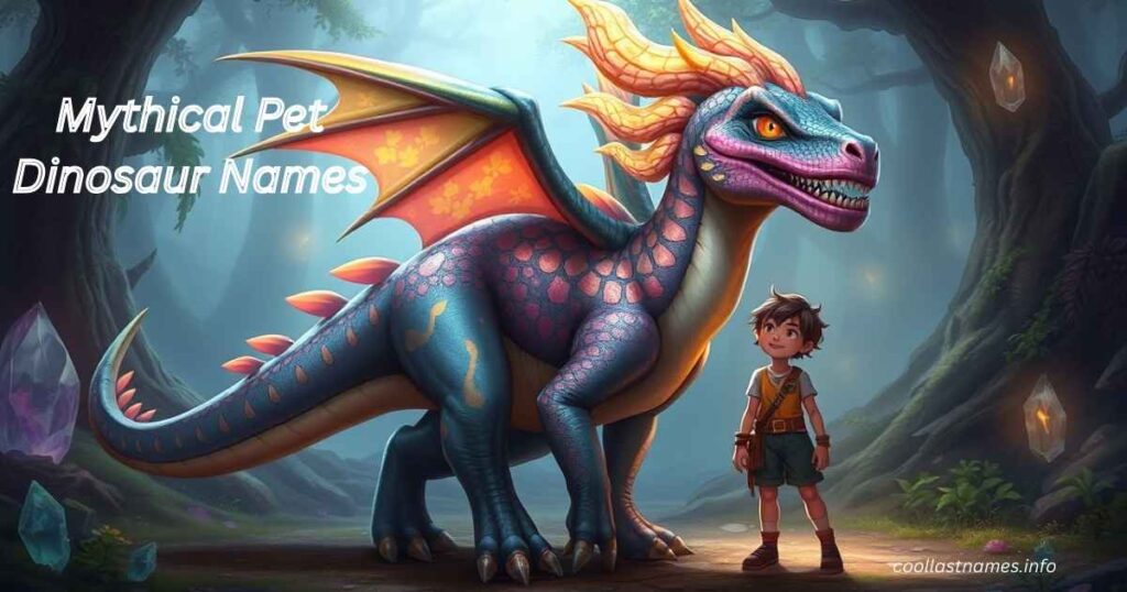 Mythical Pet Dinosaur Names