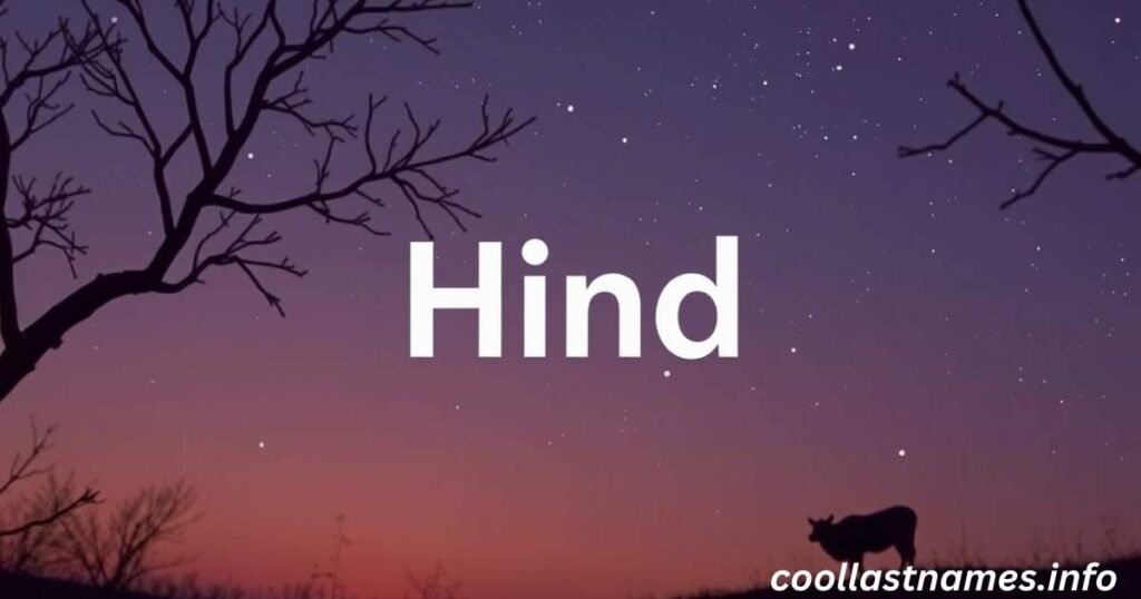Popularity of the name Hind