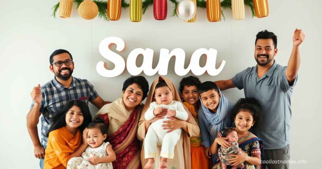 Popularity of the name Sana