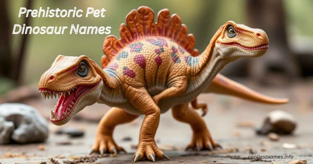 Prehistoric Pet Dinosaur Names