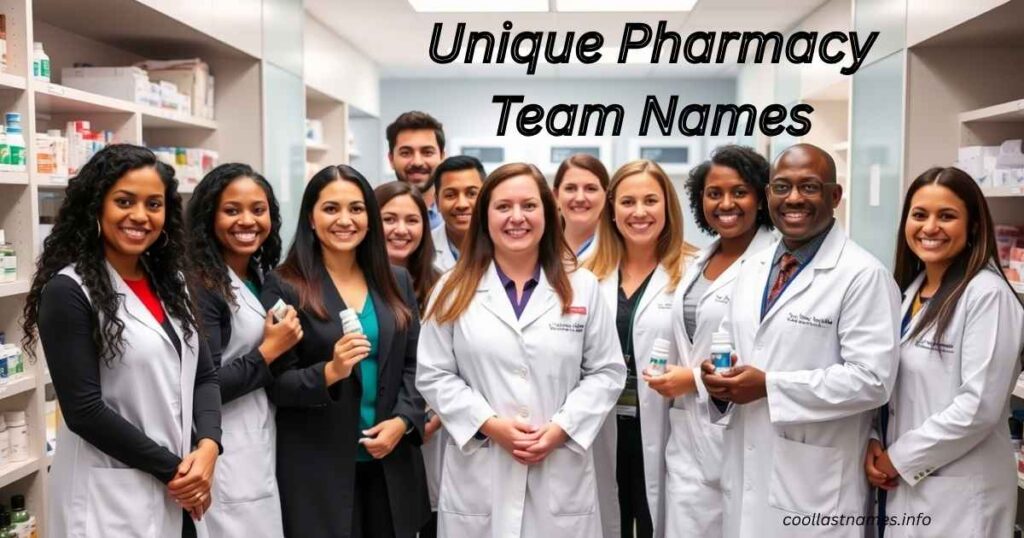 Unique Pharmacy Team Names