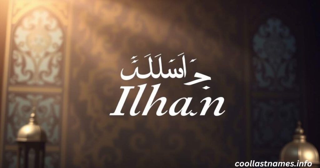 What does Ilhan meaning in Arabic?