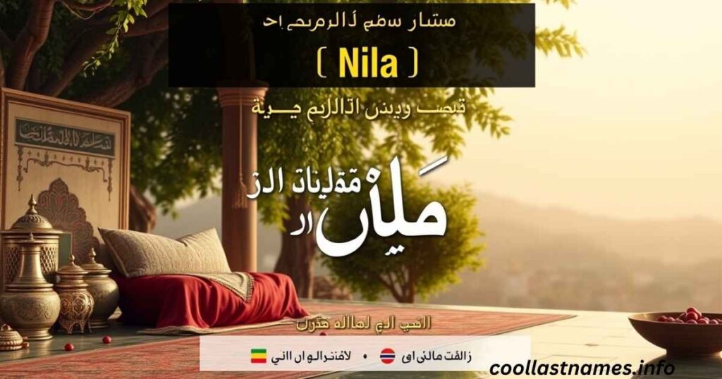 What does Nila mean in Arabic?