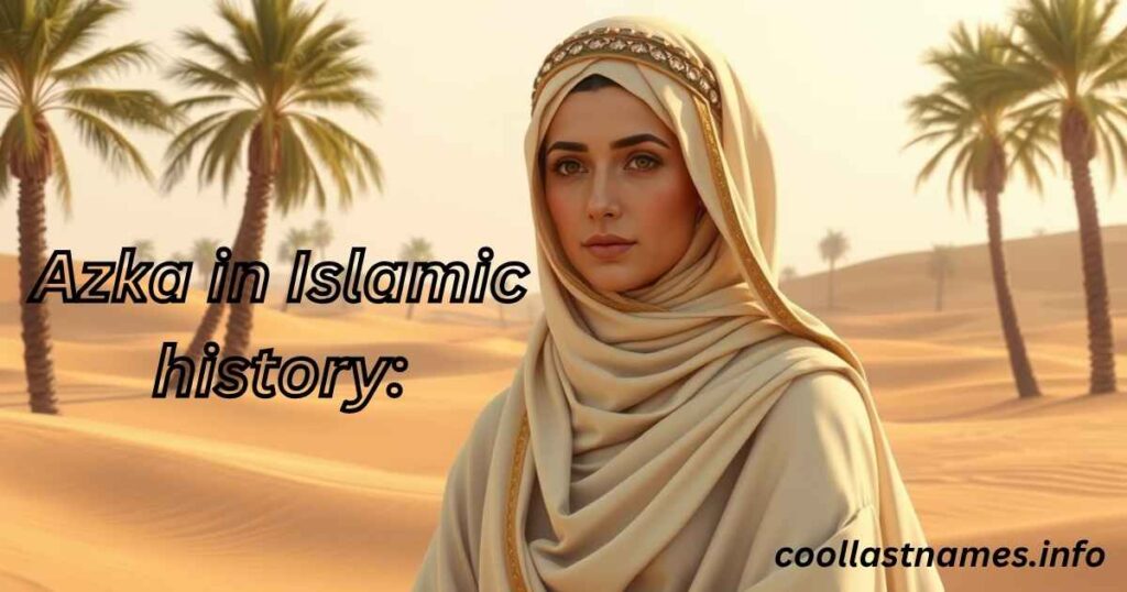 Azka in Islamic history: