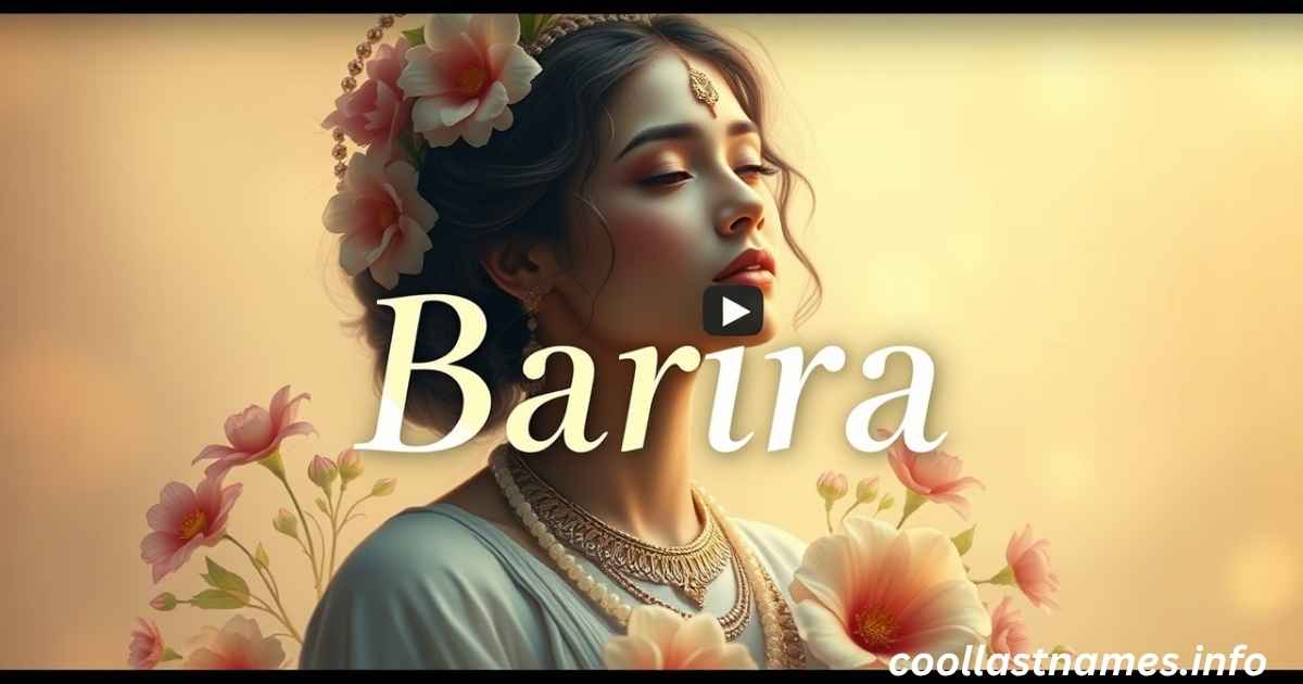 Barira meaning