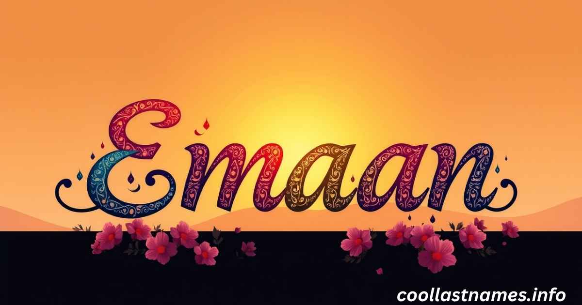 Emaan meaning