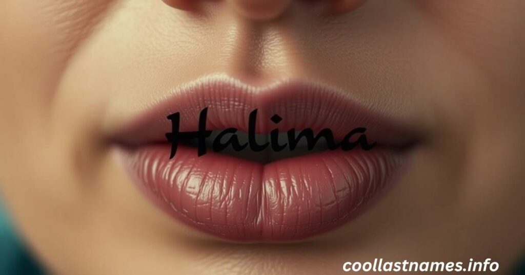 How to Pronounce Halima