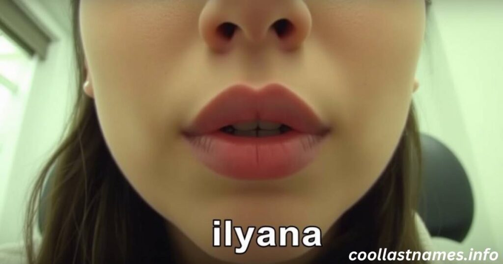 How to pronounce Ilyana