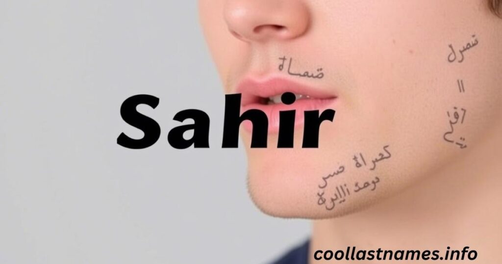 How to pronounce Sahir: