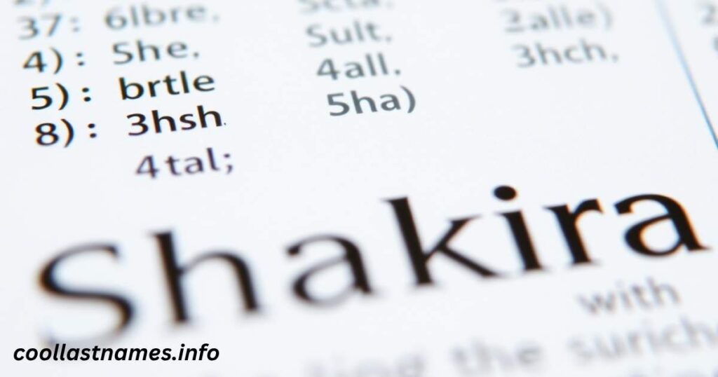 How to pronounce Shakira: