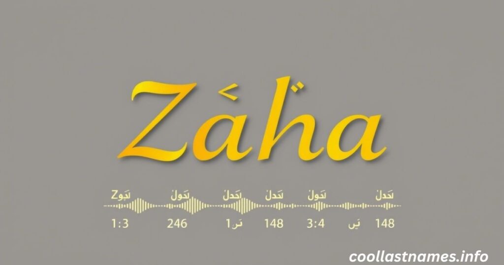 How to Pronounce Zaha