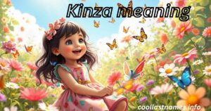 Kinza meaning