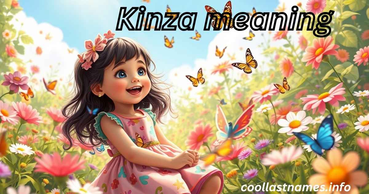 Kinza meaning